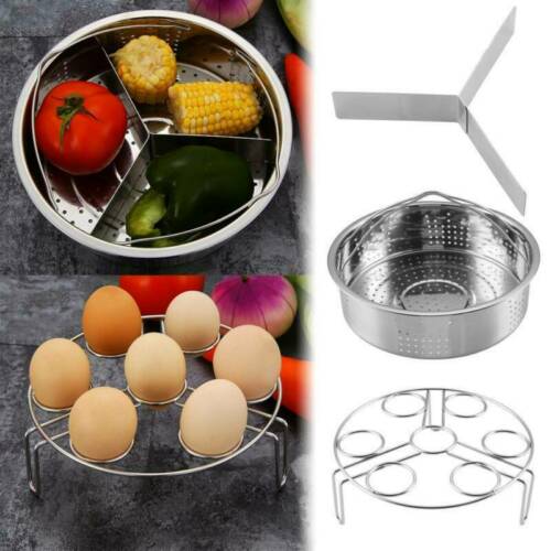 Stainless Steel Steamer Basket Egg Steam Rack Pressure Cooker Zest Brand no brand