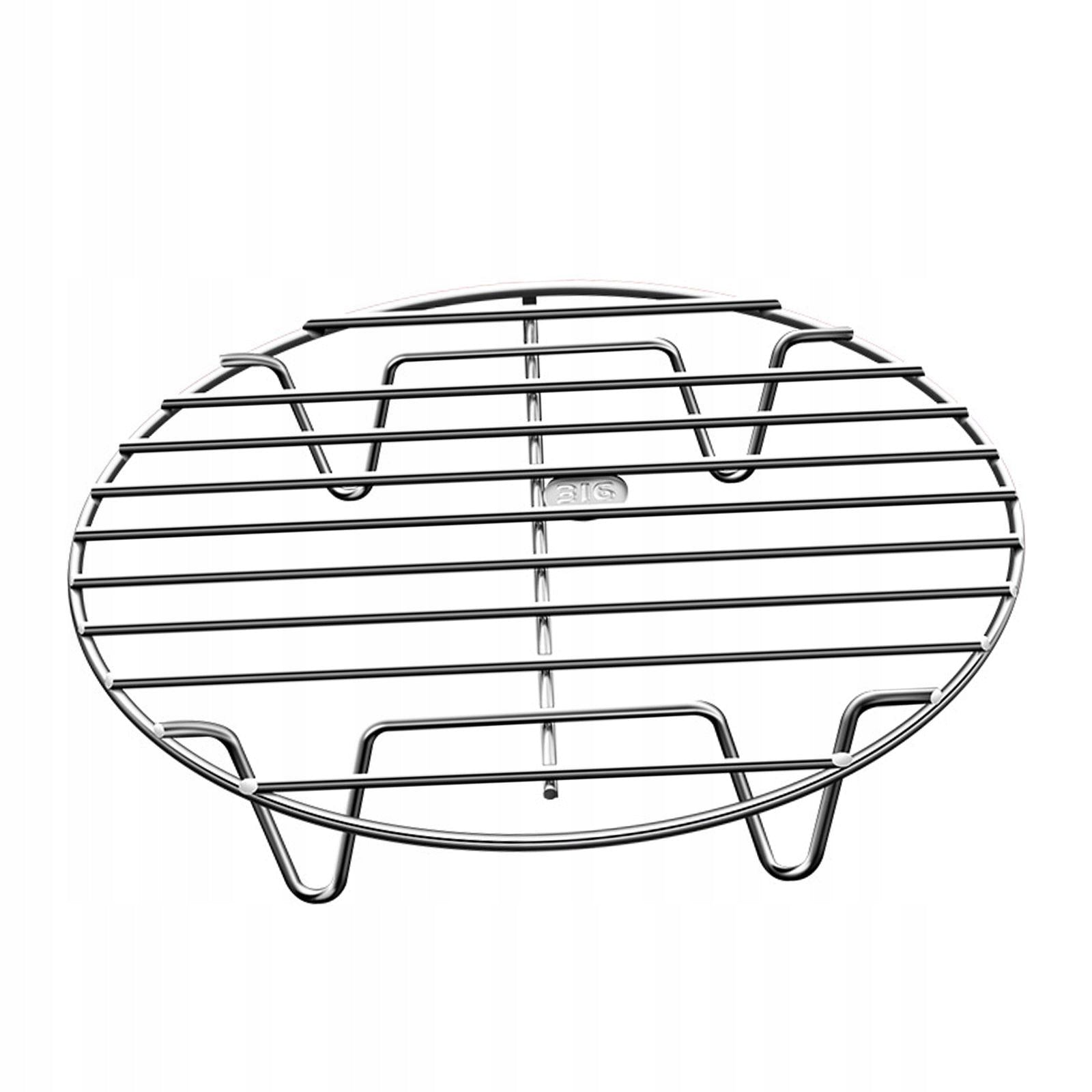 Stainless Steel Steamer Rack Household Kitchen Cookware 4.8 cm Height