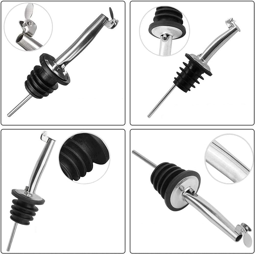 Stainless Steel Wine Pourer Bottle Dispenser for Alcohol and Vodka Manufacturer no brand