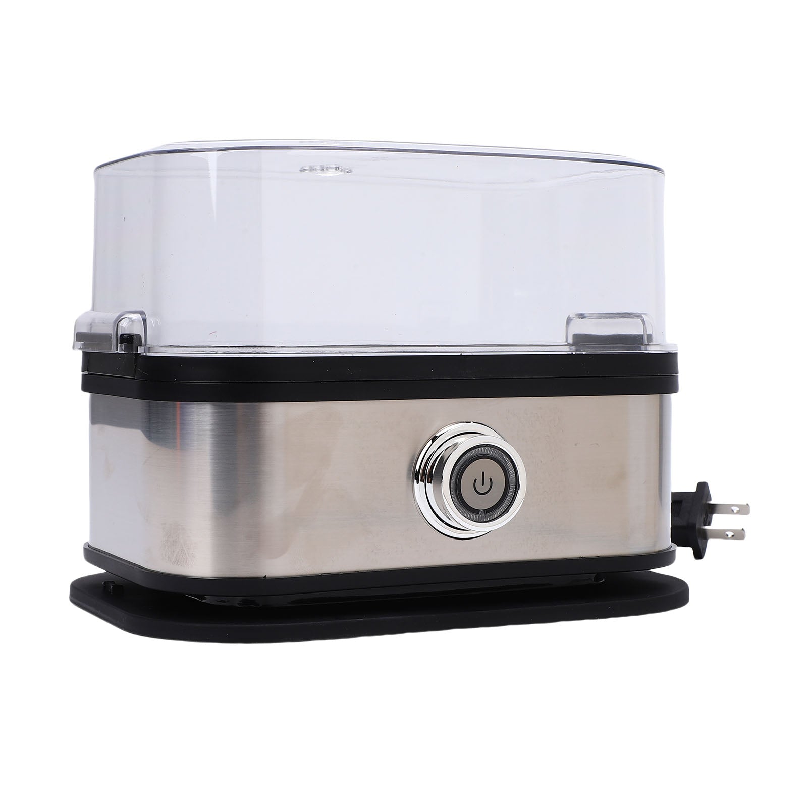 Stainless steel egg cooker. Capacity 6 eggs. BM Dominant color multicolor