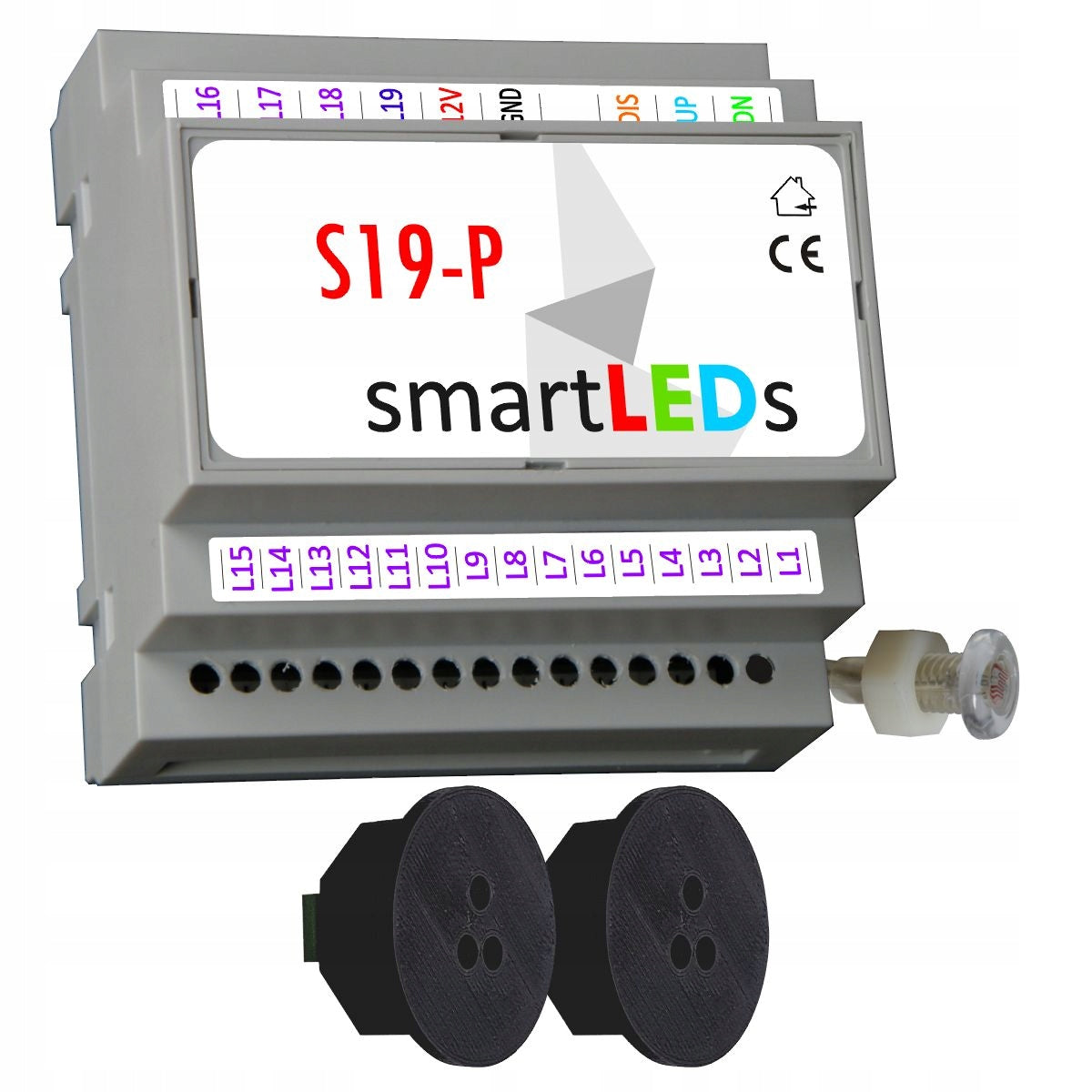 Stair Controller Wave 3-19 LED Motion Sensors Premium Kit smartLEDs