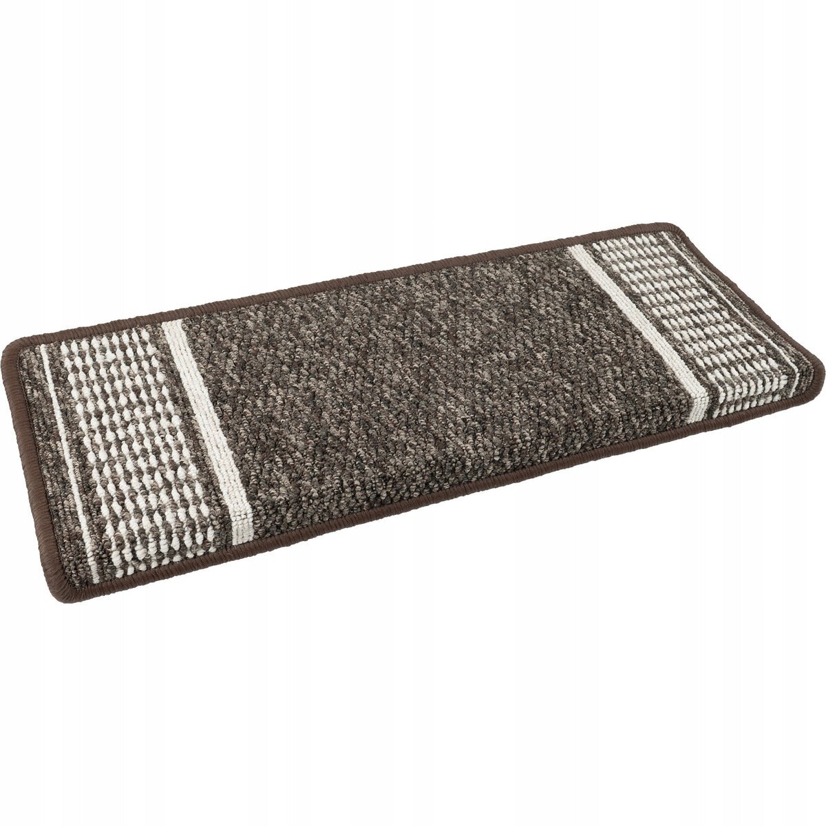 Stair Cover 28x67cm Stair Non-Slip Trep For Home Brown