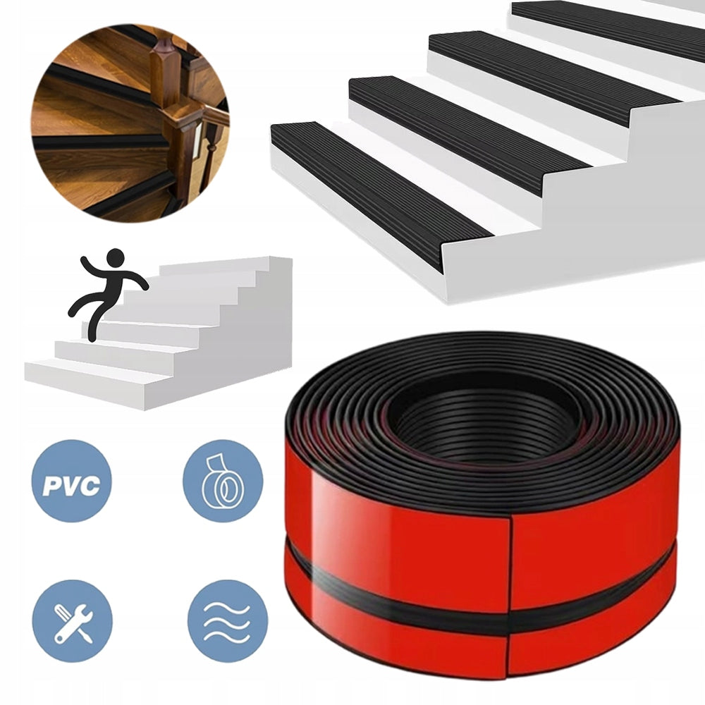 Stair Edge Protection Non-Slip Self Adhesive Tape, Tape Improves