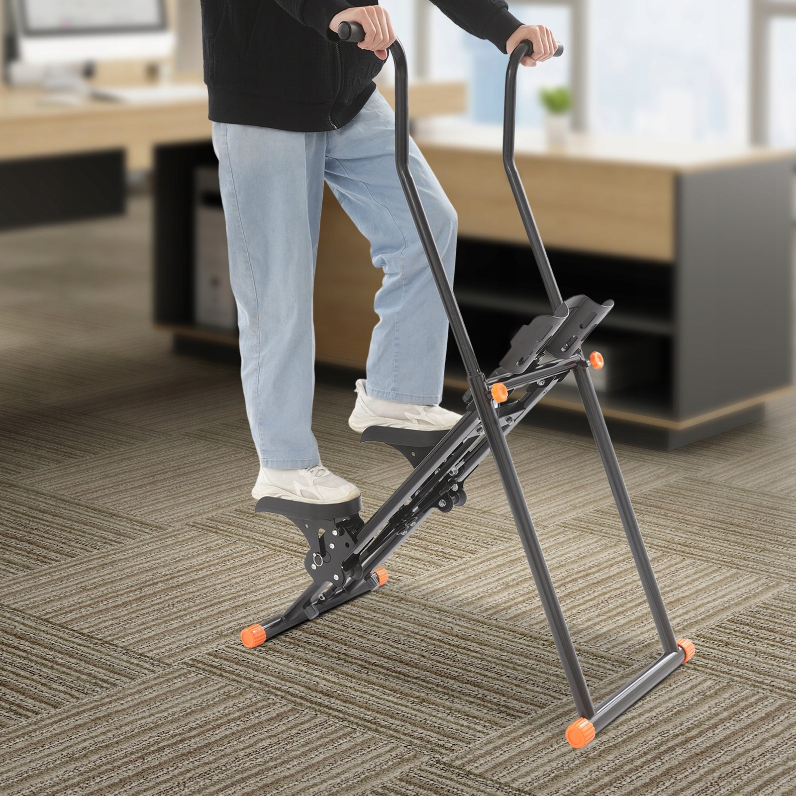 Stair Stepper Foldable Vertical Stair Climber Machine for Full-Body Workout Packaging status original