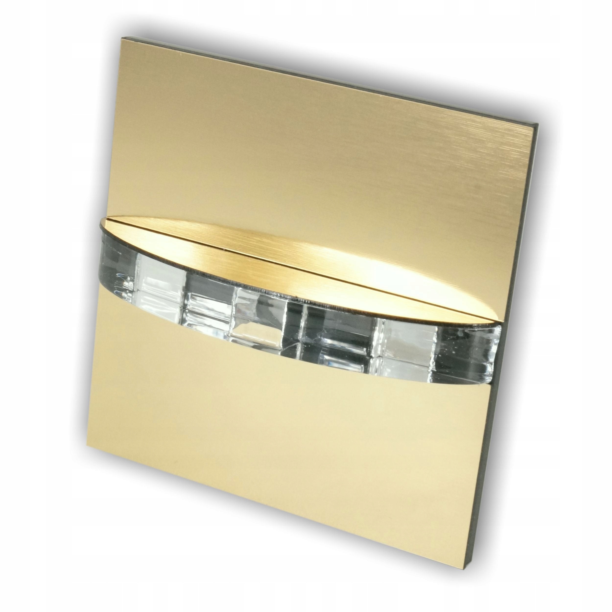 Staircase lighting LED staircase light Q8 BRASS 230V Manufacturer code 5900168321342