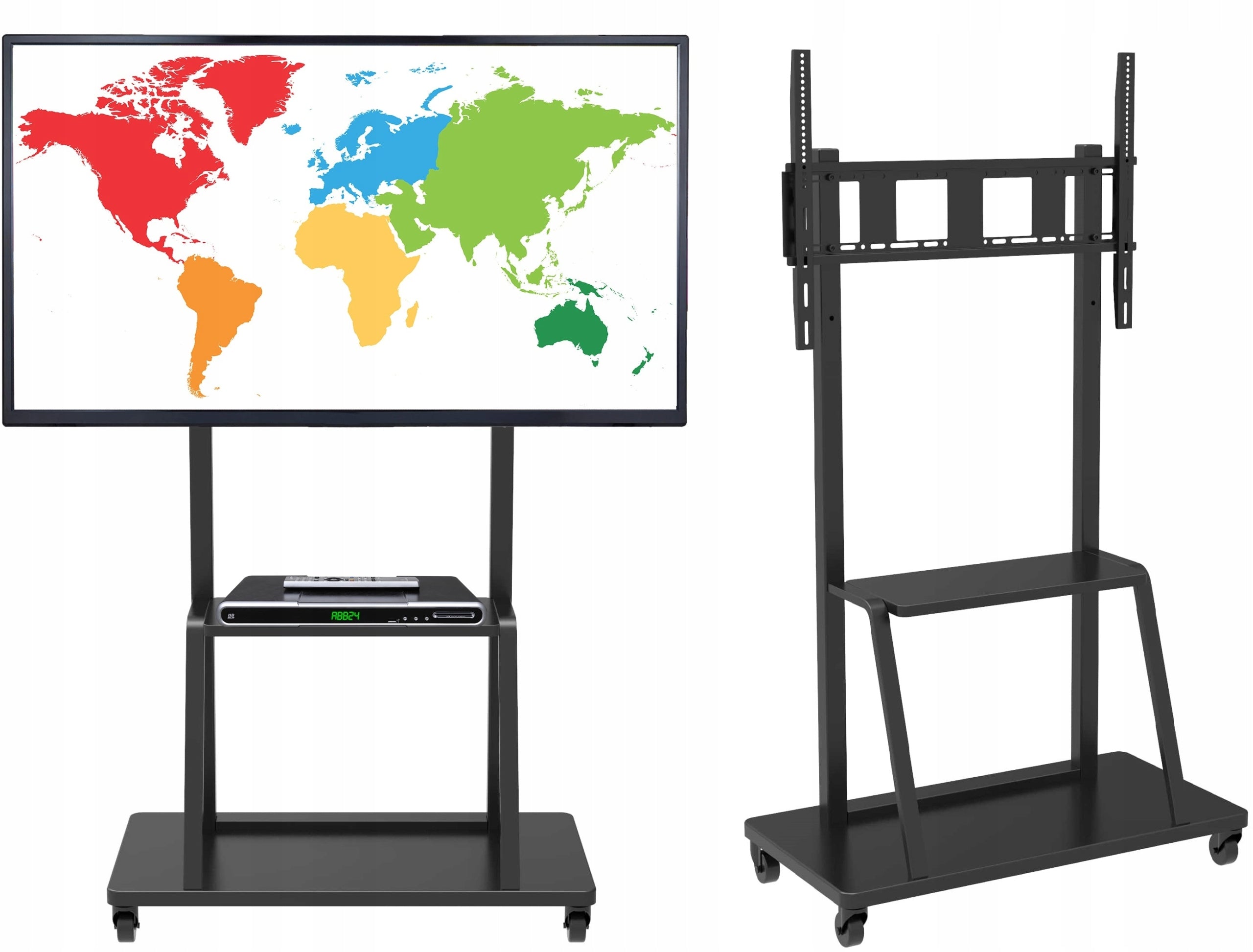 Stand for Interactive TV Monitor or TV 100kg 110" Mobile