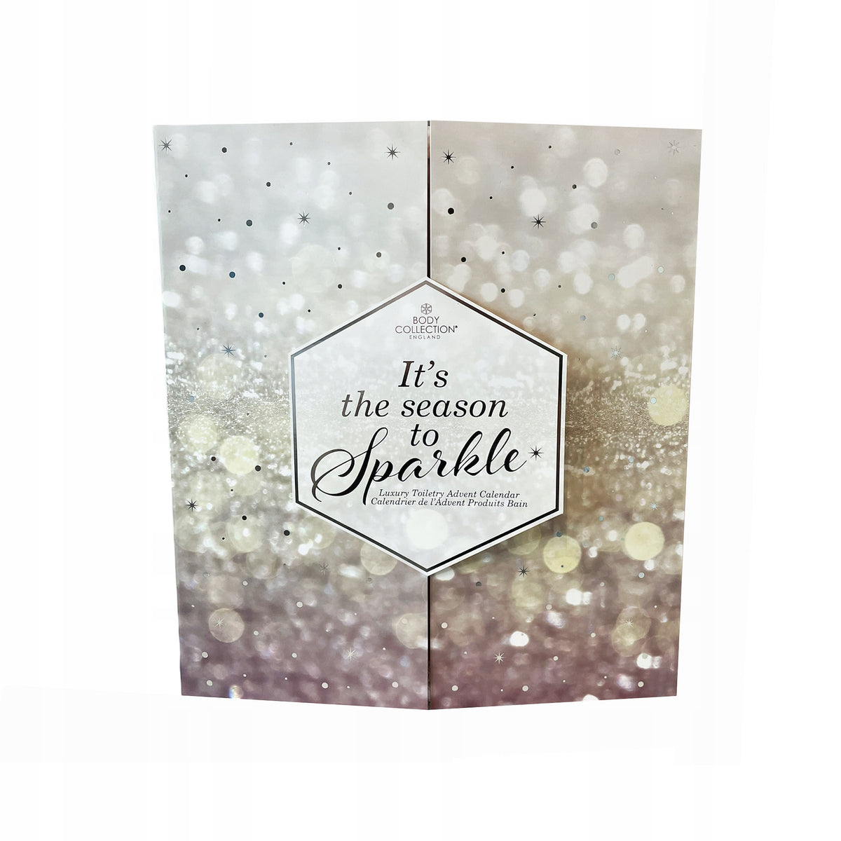 Standing Advent Calendar - Rectangle Cosmetics Brand Body Collection
