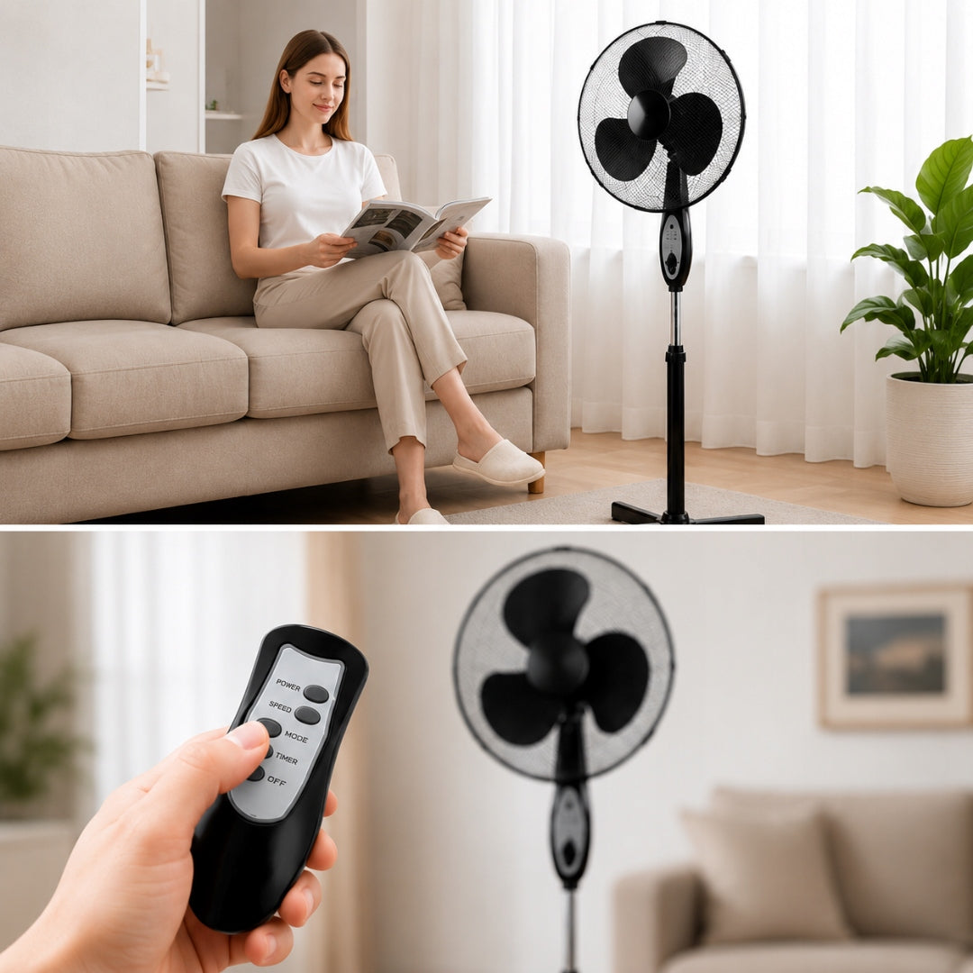 Standing FAN with 3 MODES 3 Blades Standing Model Efficient WINDMILL Manufacturer code Wiatrak