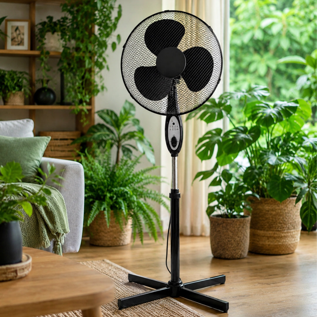 Standing FAN with 3 MODES 3 Blades Standing Model Efficient WINDMILL Packaging status original