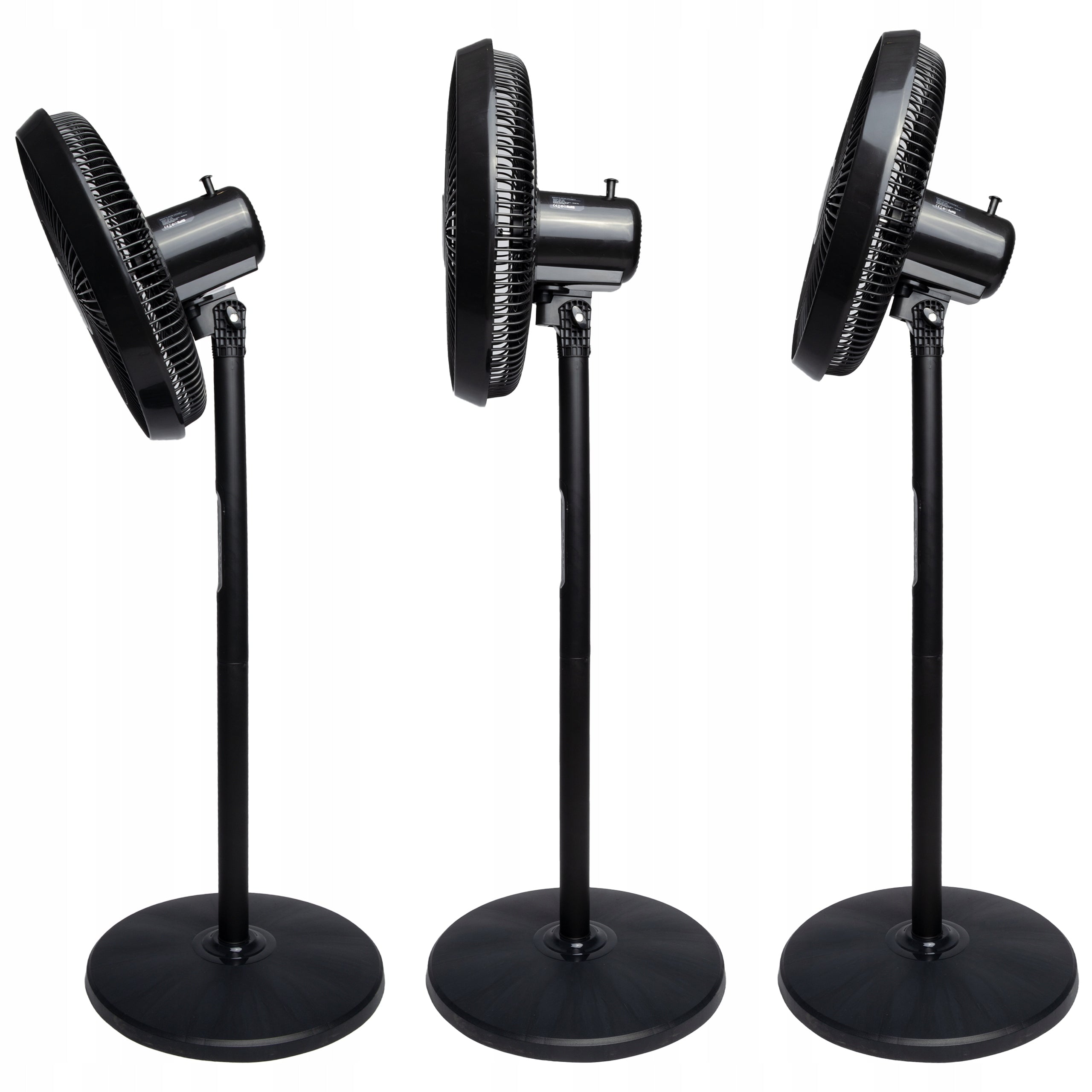 Standing Fan Quiet Strong 5 Shoulders Black Floor Windmill Home Office Manufacturer code 5907783088995