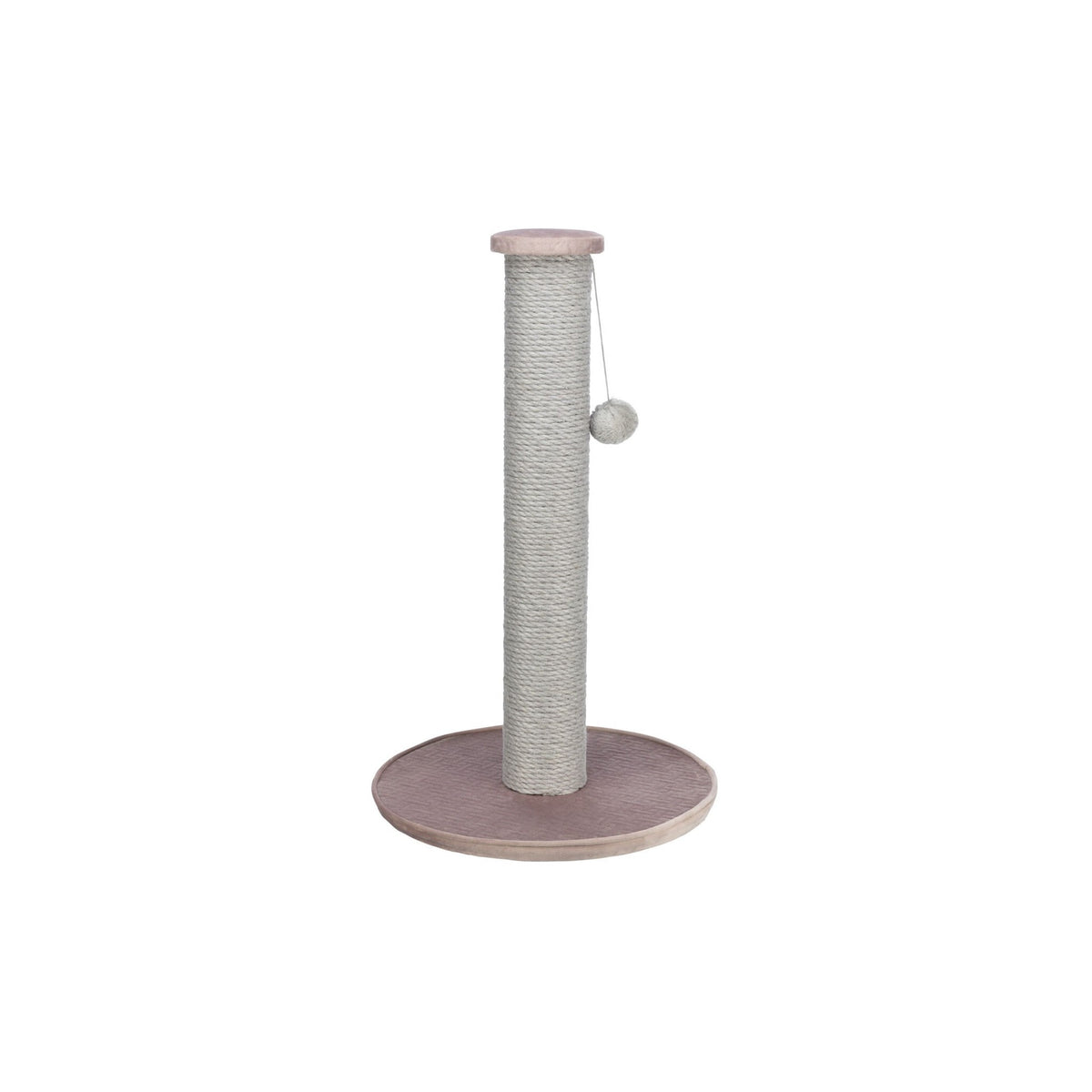 Standing SCRATCHER Post Scratching Tower with Jute Pompon TRIXIE Livia 64cm Roses