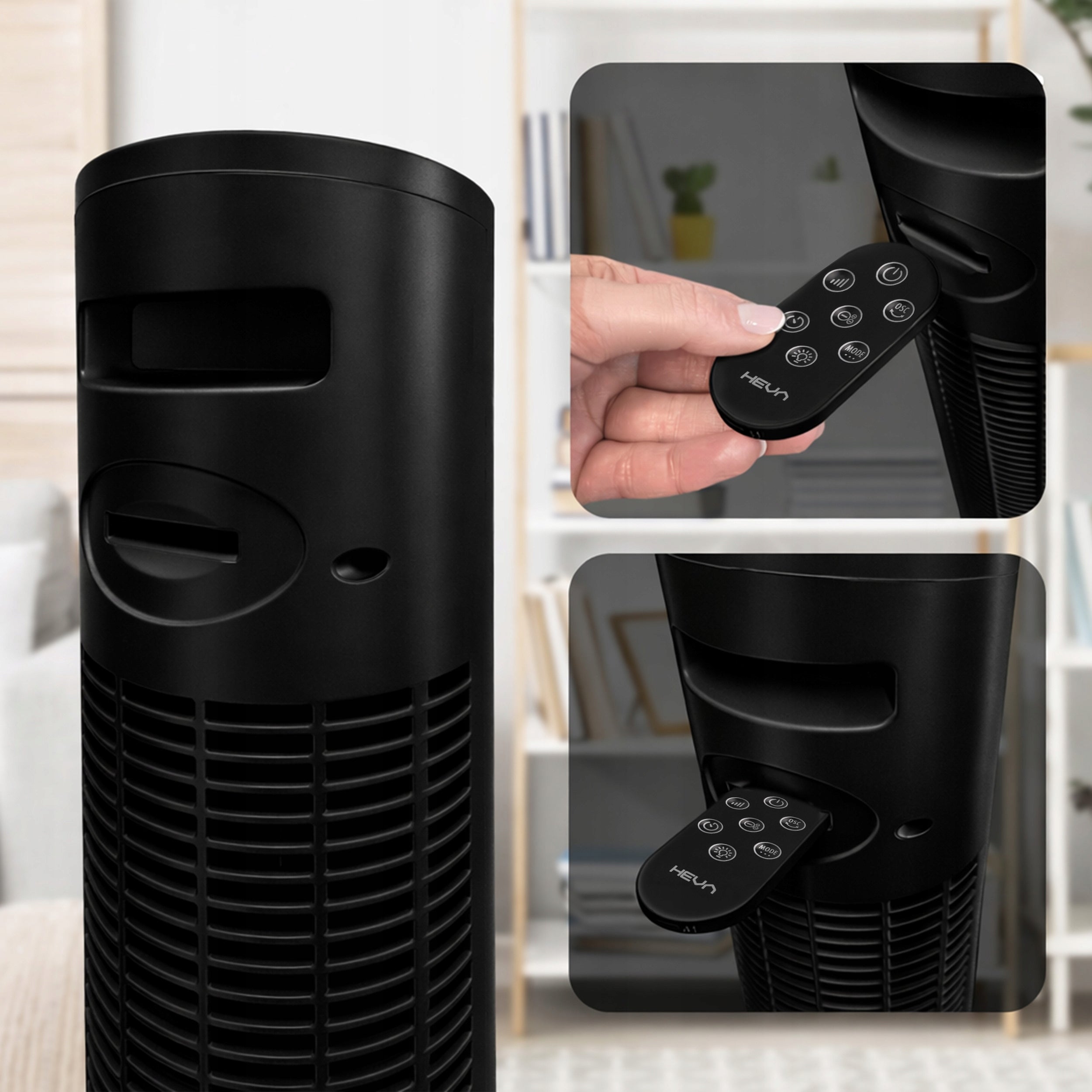Standing column fan TAVO floor fan 115cm+IONIZATION LED XXL Fan type column