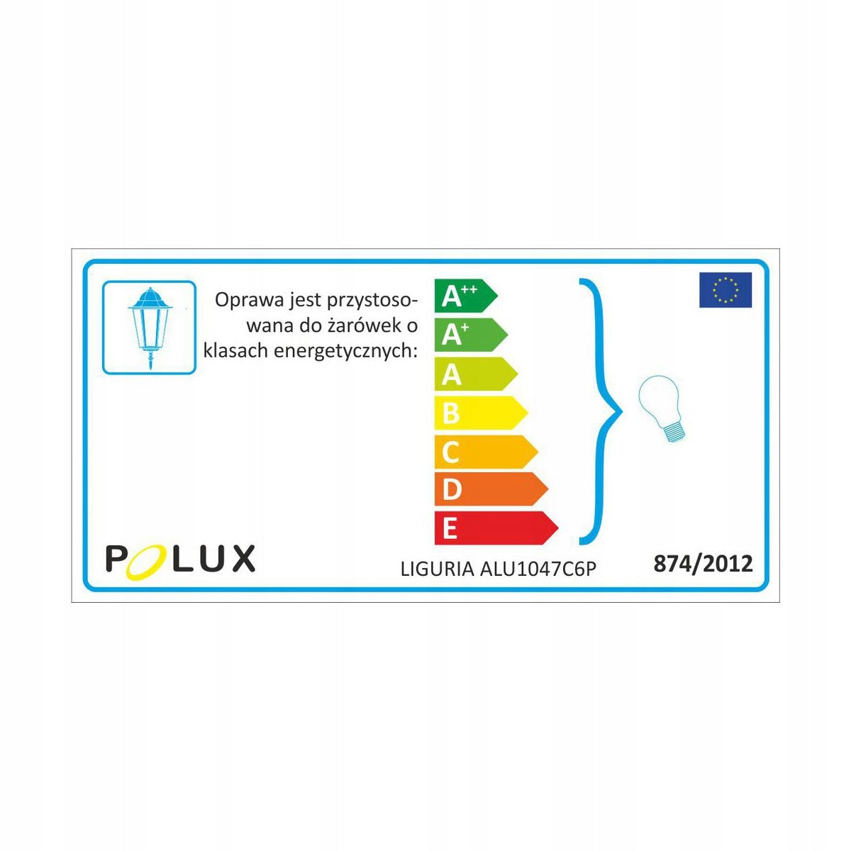 Standing garden lamp Liguria 96m E27 IP43 patina Goldlux 202253 Number of light points 1