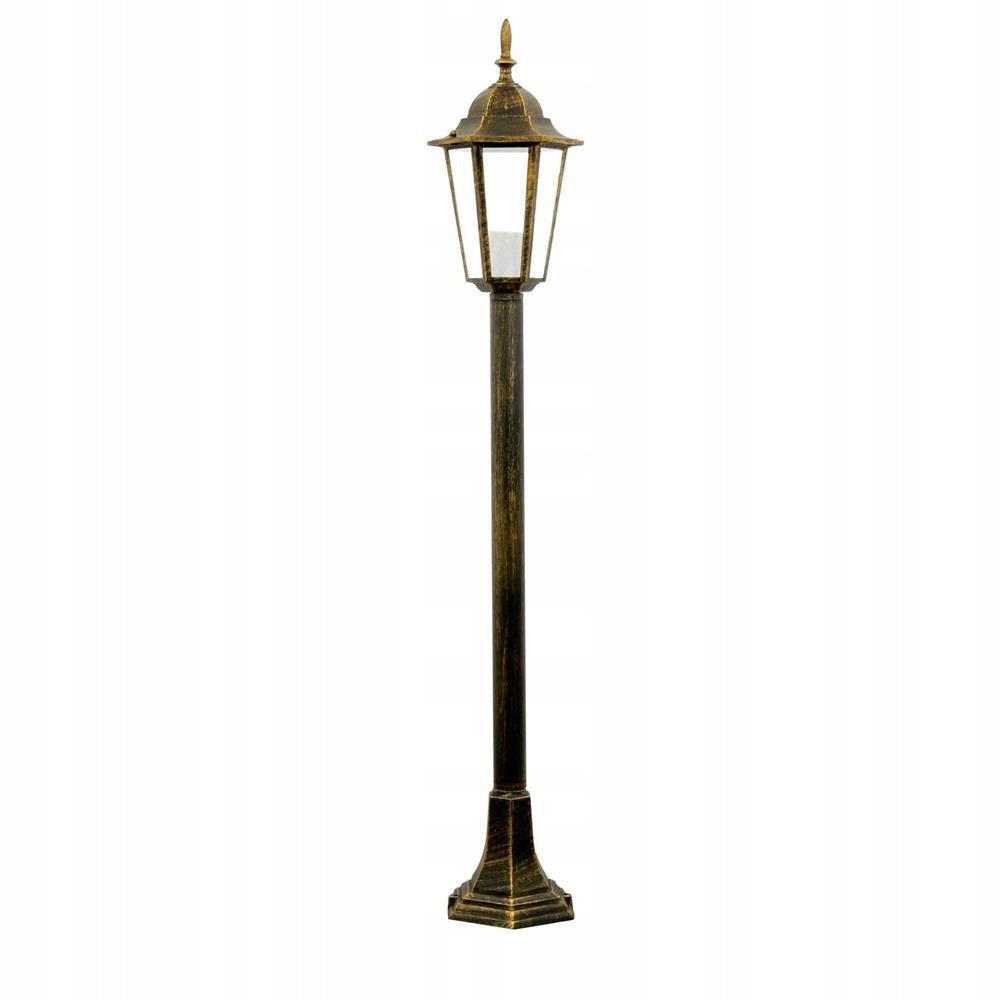 Standing garden lamp Liguria 96m E27 IP43 patina Goldlux 202253