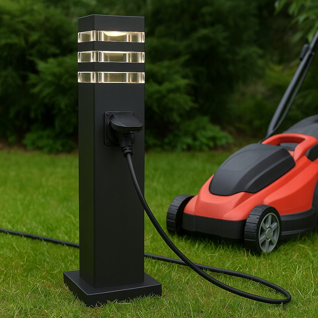 Standing lamp Garden post SOCKET 230V 60cm outdoor E27 LED Brand Masterled