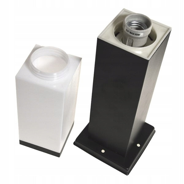 Standing lamp garden post for LED E27 IP44 65 cm anthracite Packaging status original
