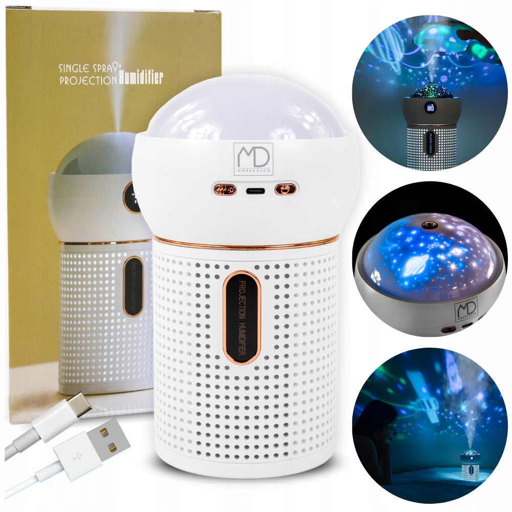 Star Projector Ultrasonic Air Humidifier for Kids Led Diffuser