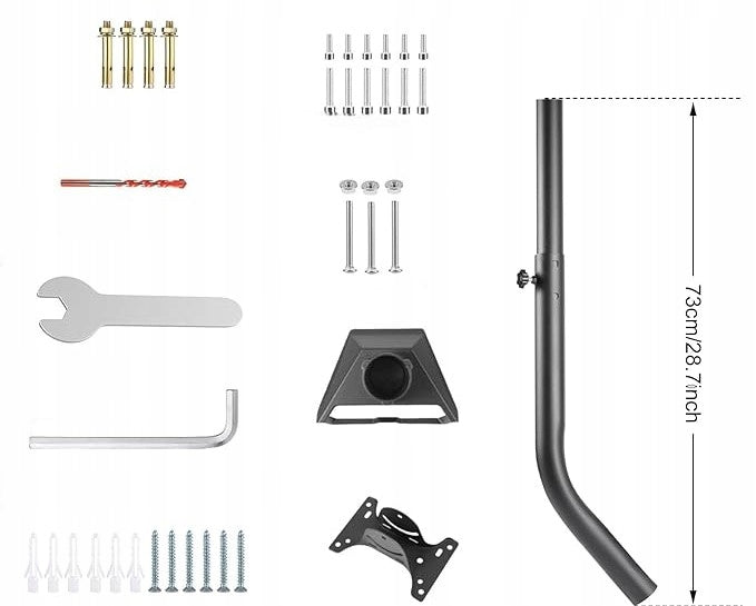 Starlink handle for Gen 3,Adjustable handle Starlink Standard SOLID METALw Manufacturer code Starlink Standard