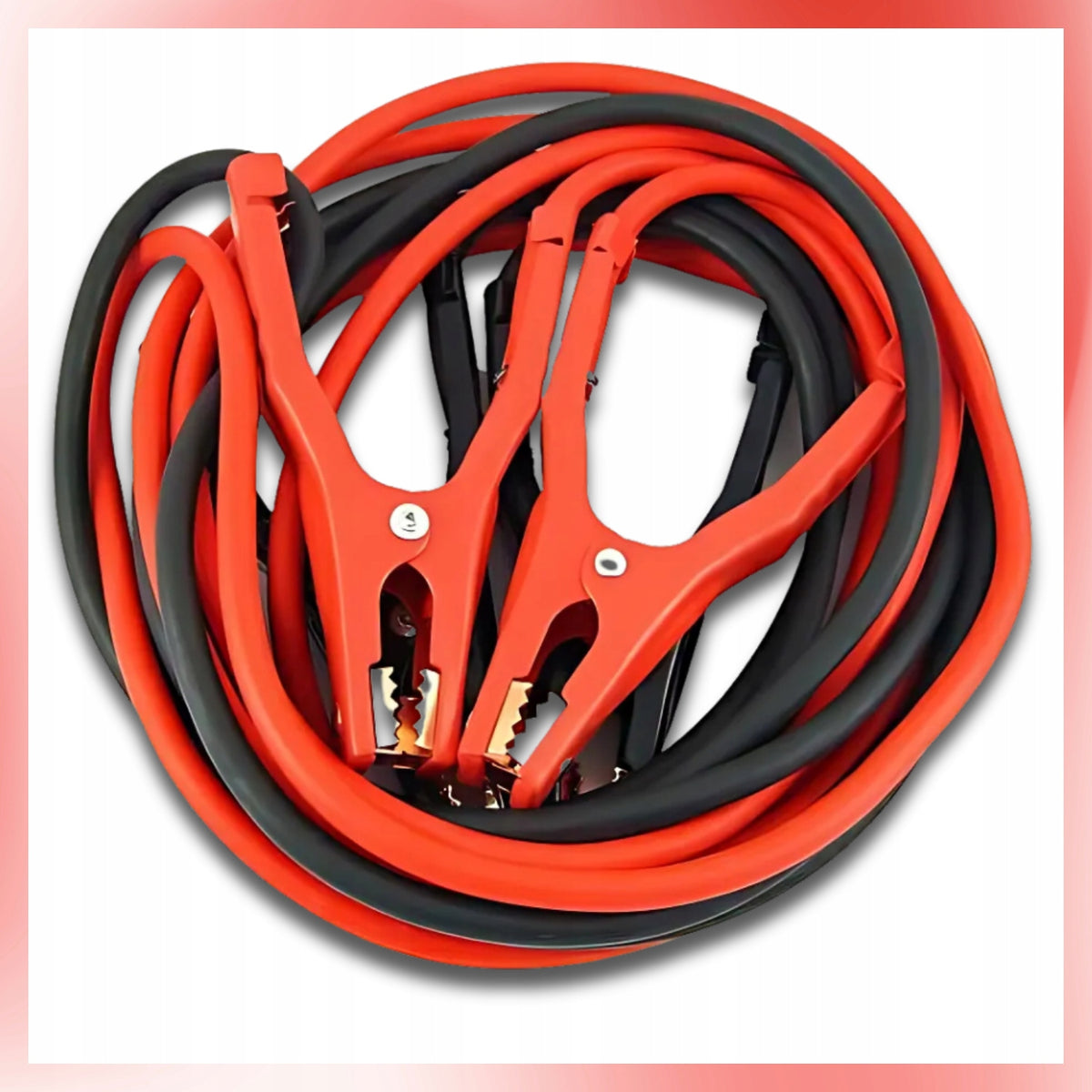 Starter Cables Thick Strong Copper Solid 600A 6m in Case Manufacturer's catalog number 42435