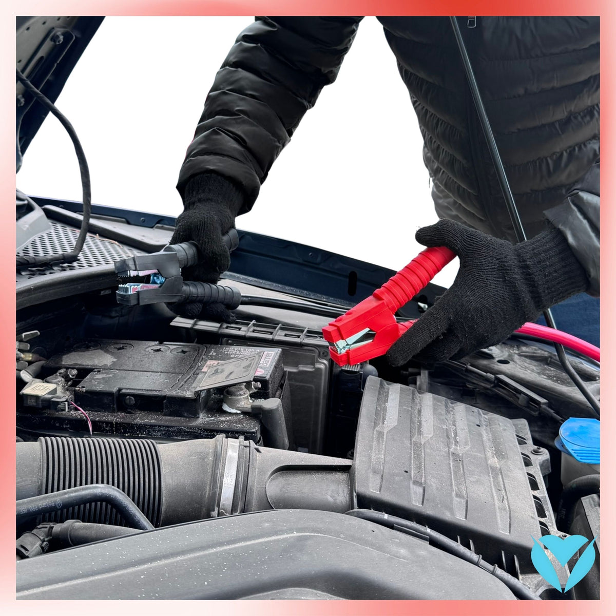 Starter Cables Thick Strong Solid 900A 6m in Diesel Petrol Case Manufacturer's catalog number Przewody rozruchowe mocne