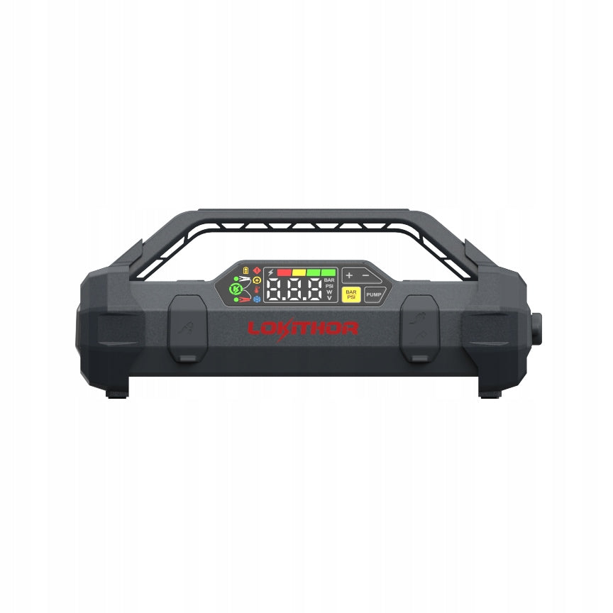 Starter battery Lokithor JA302 PRO 12V 3000A LED compressor powerbank Brand Lokithor