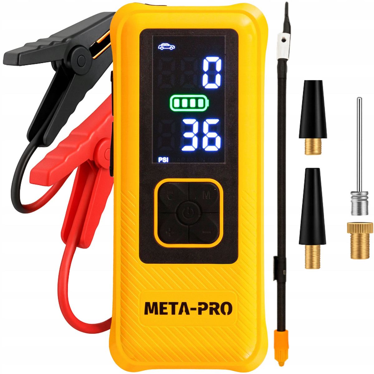 Starter device JUMP STARTER Booster 44.4Wh POWERBANK PUMP 12000mAh
