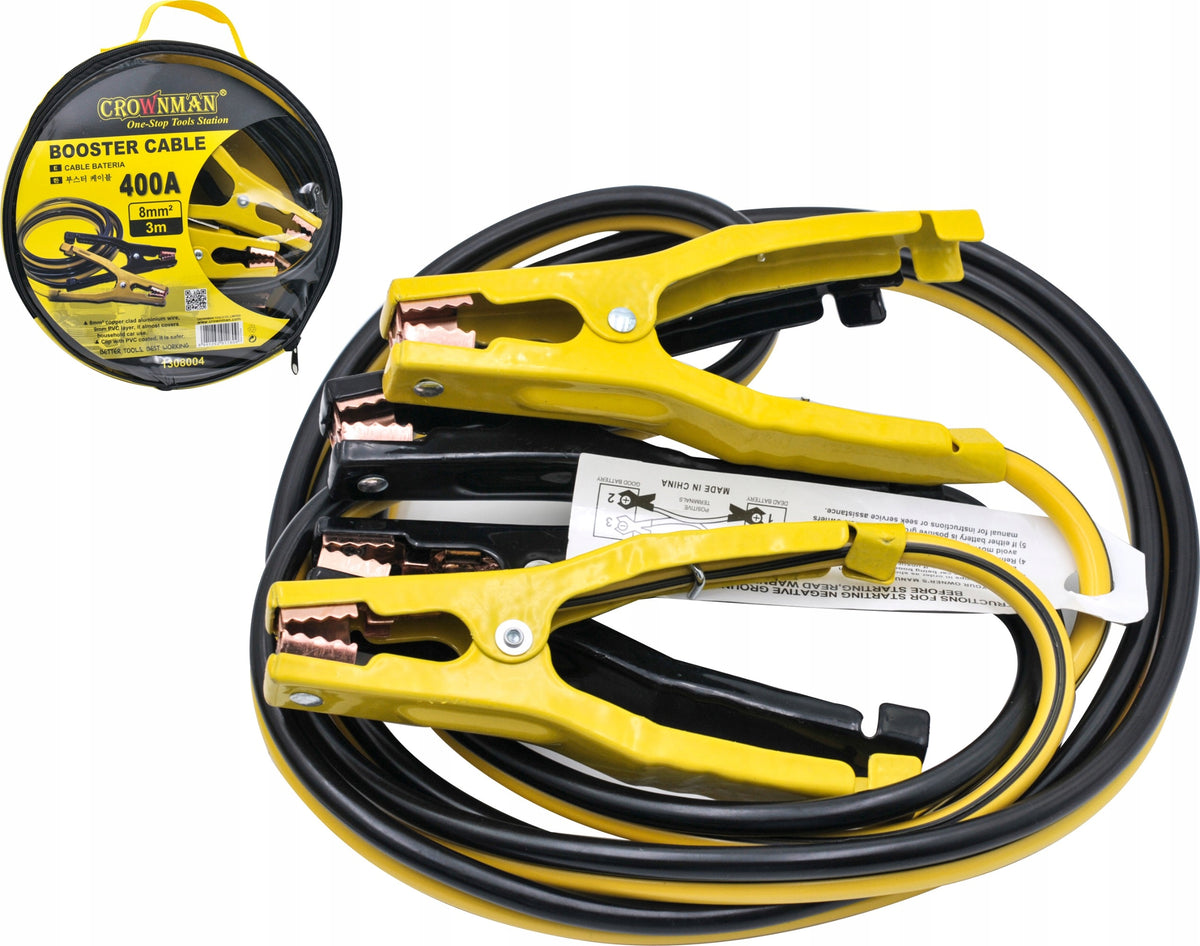 Starting Cables Car Starting Cables 400A 3m Thick Cables Manufacturer's catalog number 1308004