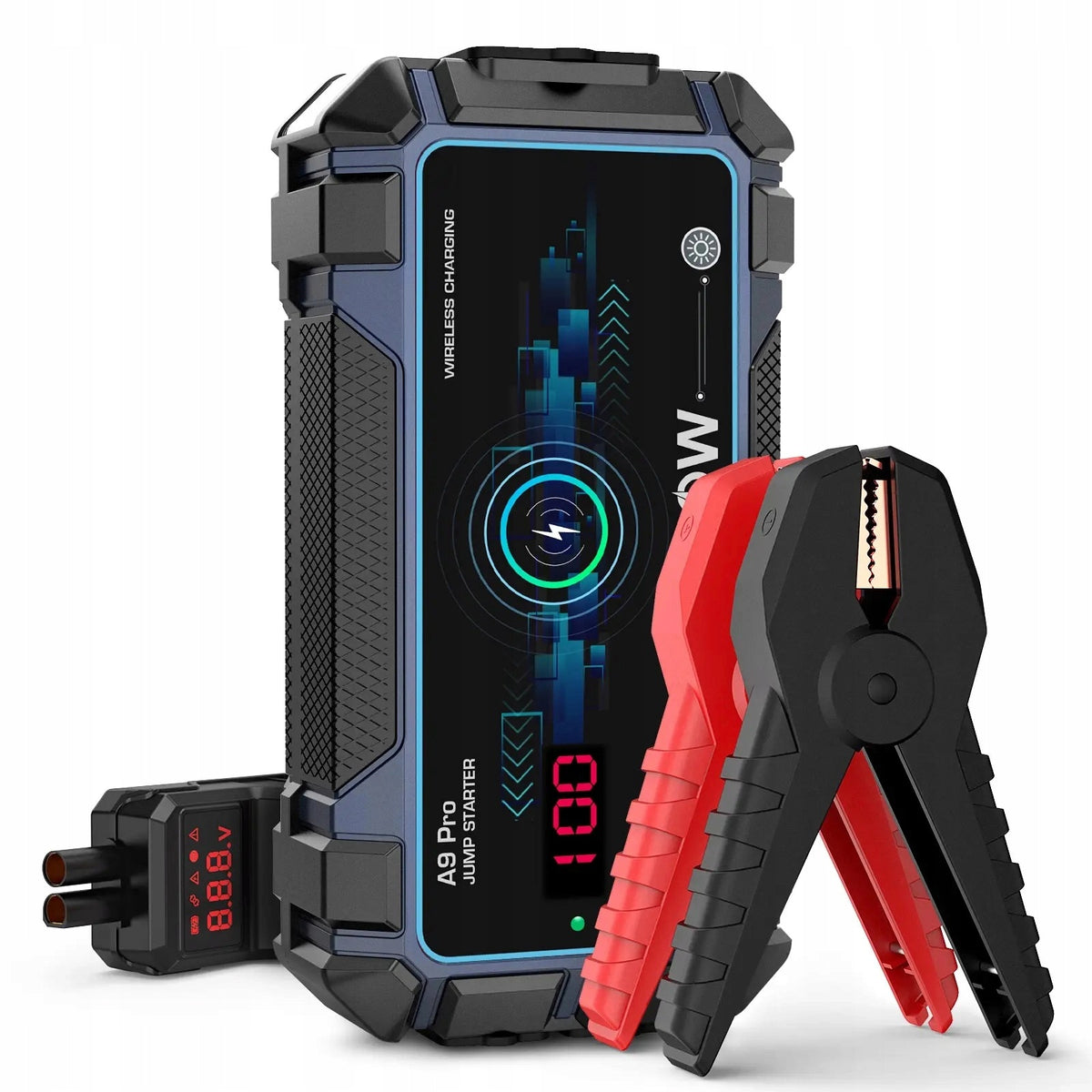 Starting Device 12V 16000mAh 2500A 59Wh IP65 Powerbank Flashlight Avapow