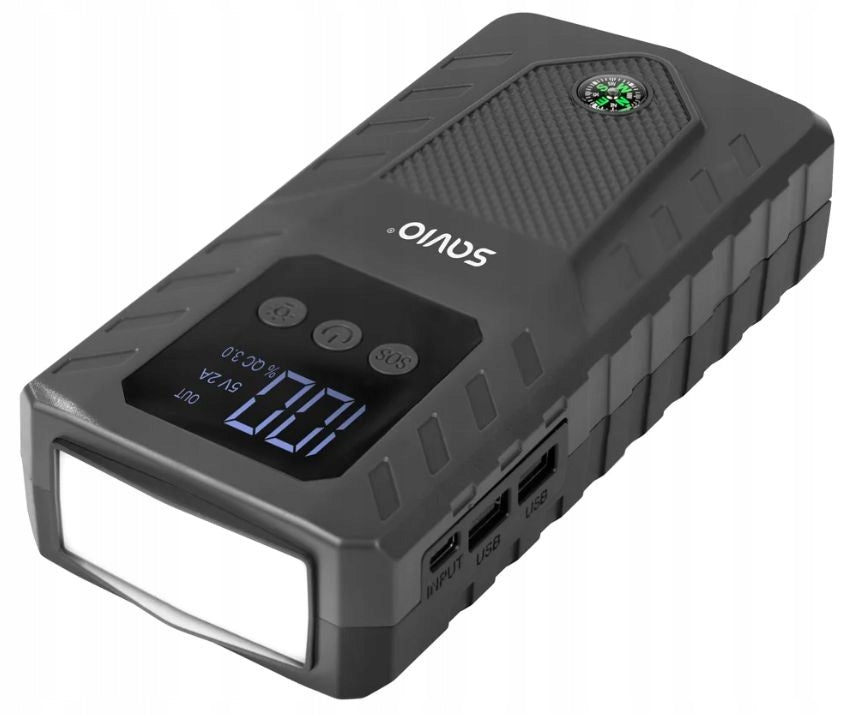 Starting Device Booster PowerBank 10000mAh 12V 1000A Starter Brand Savio