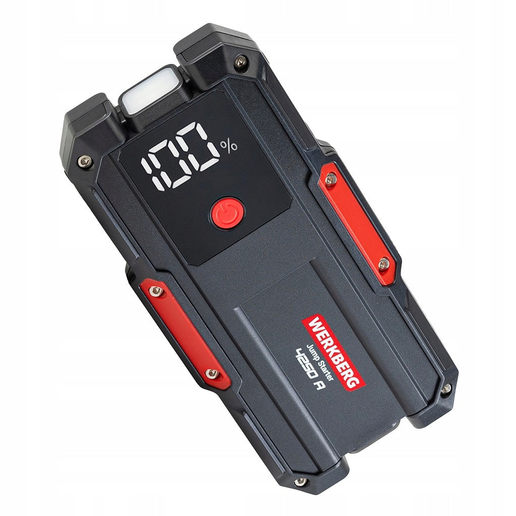Starting device JUMP STARTER WERKBERG 4250A Powerbank 28000mAh Brand WERKBERG