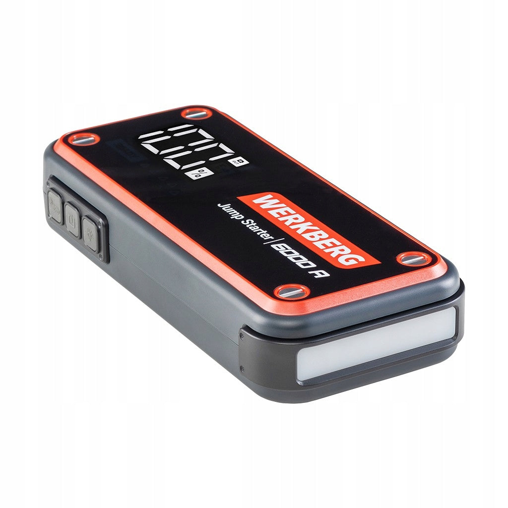Starting device JUMP STARTER WERKBERG 6000A Powerbank 36000mAh Manufacturer code MTP007244
