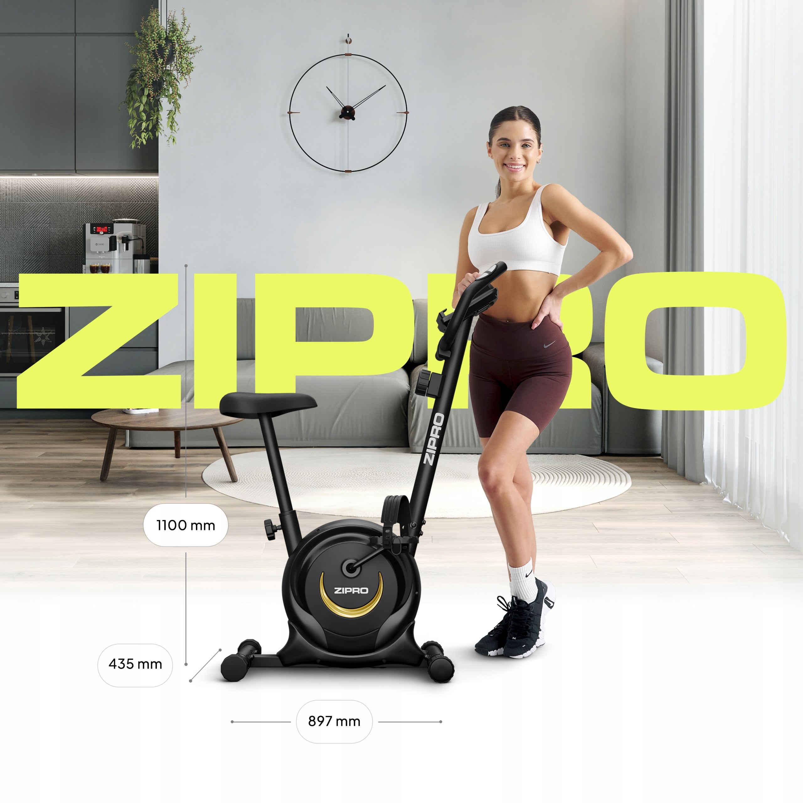 Stationary Bike Magnetic Exercise Bike - One S Zipro Manufacturer code 5941659
