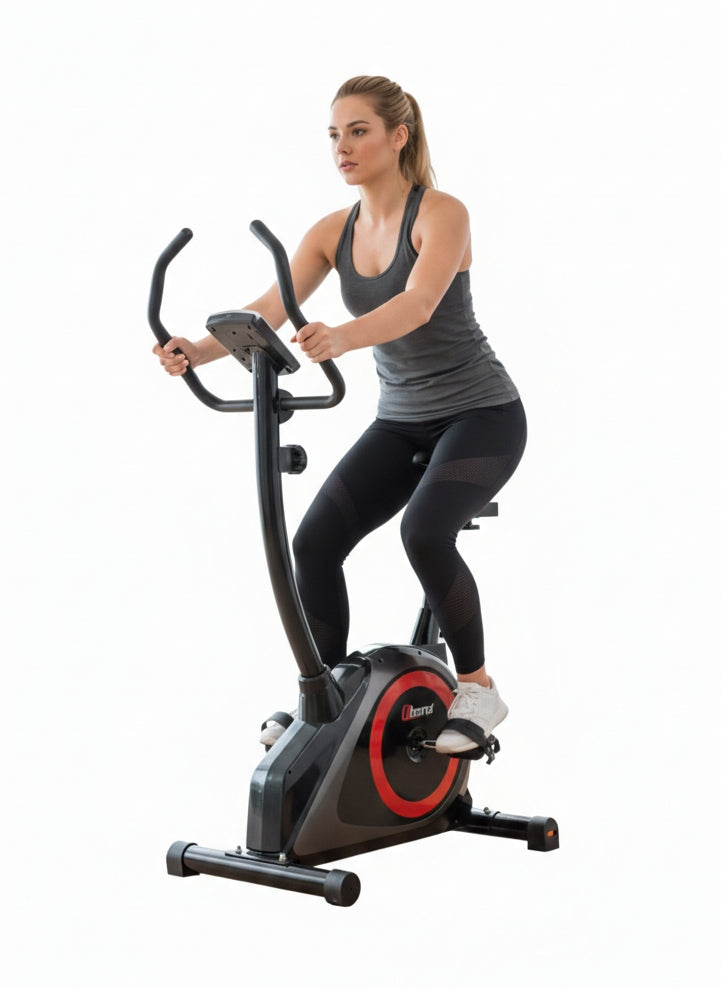Stationary Bike Magnetic Exercise Bike Vertical AbarQs