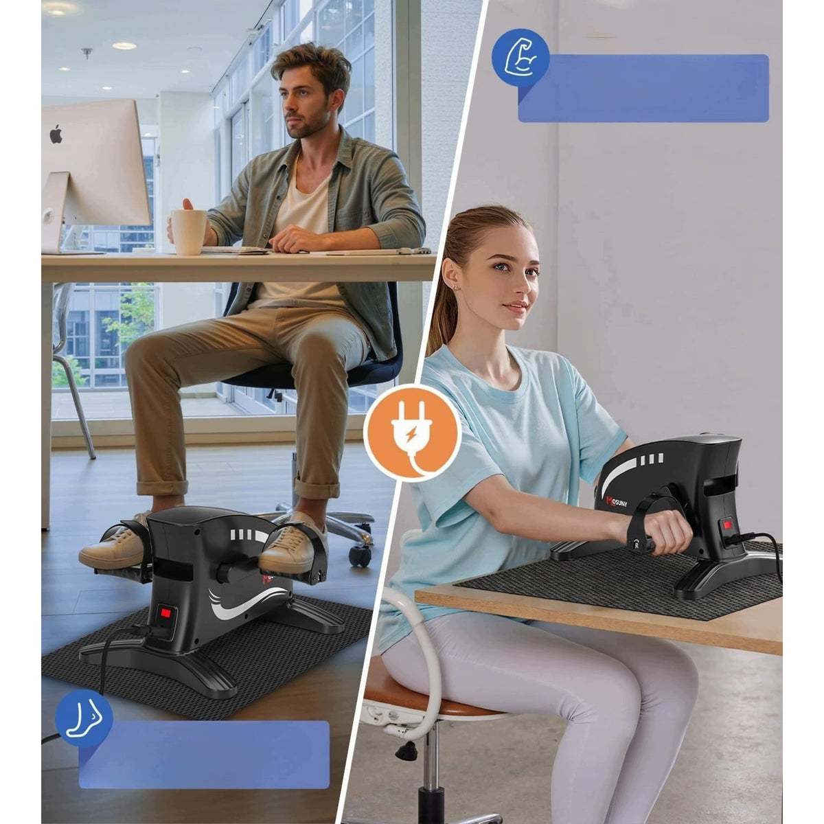 Stationary Bike Trainer Mini Bike Crank Mechanism 6 Levels LCD Manufacturer code Rower Stacjonarny Trenażer Mini Rower Mechani