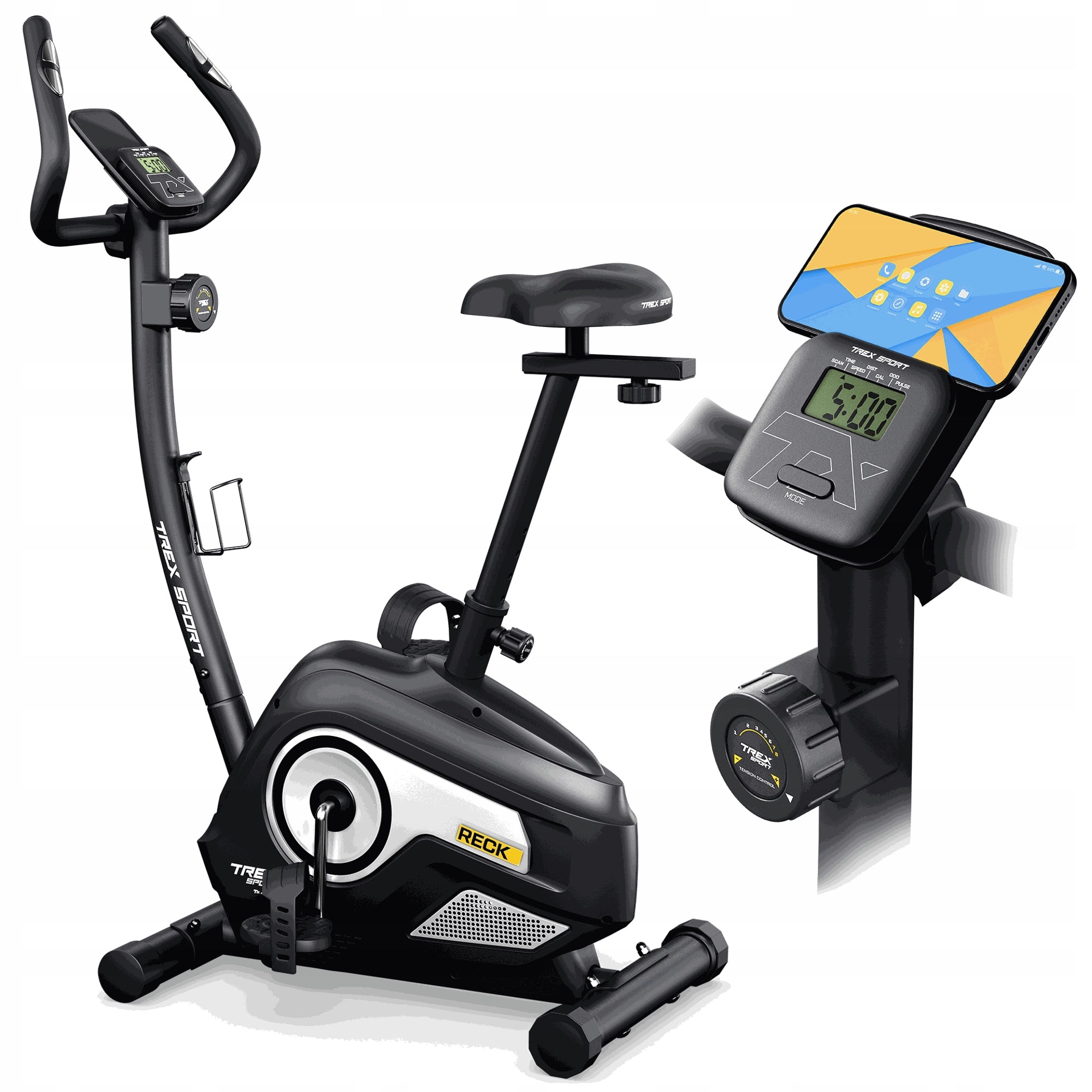 Stationary bike magnetic exercise bike RECK Trex Sport