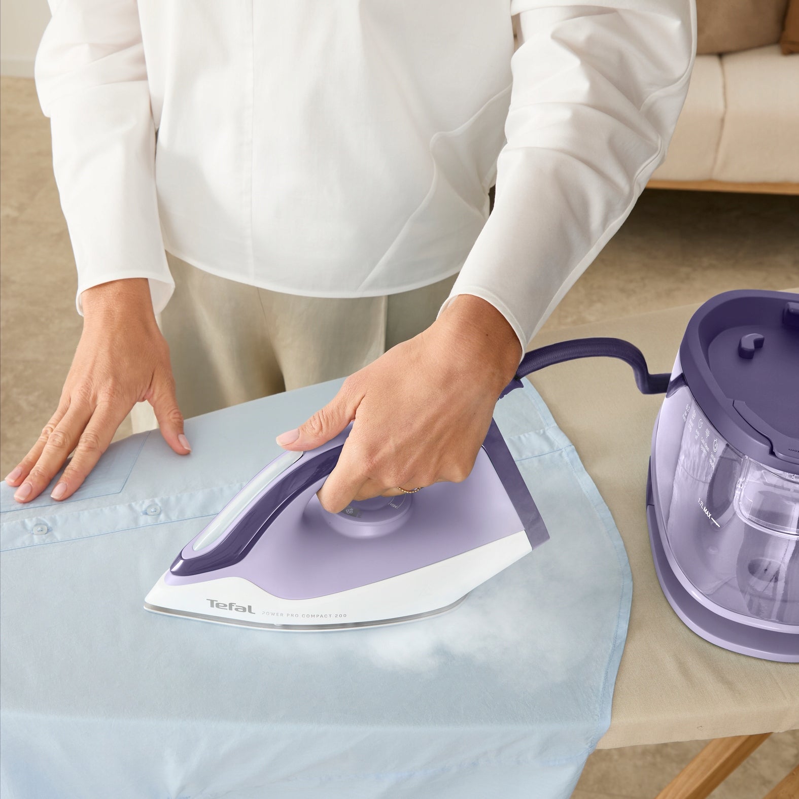 Steam Generator Iron Tefal Power Pro Compact SV6211, 6.2 bar, 2400W Manufacturer code SV6211E0