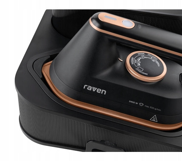 Steam Generator Raven EGP003 Ceramic Alloy 2400W 300g/min Black Brand Raven