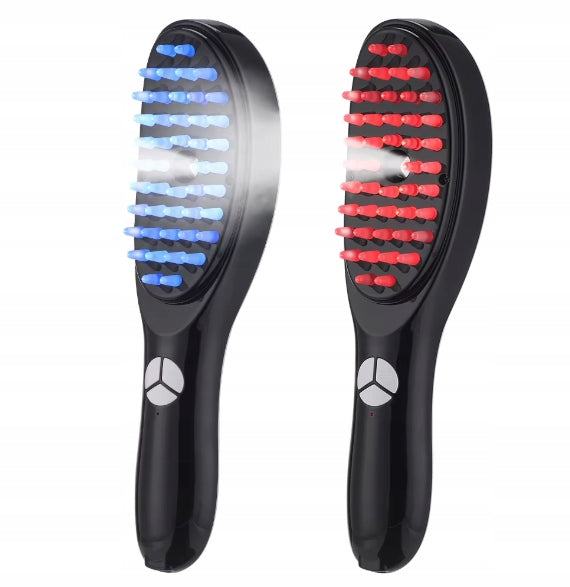 Steam Hair Brush Electric Scalp Massager Light Brand no brand