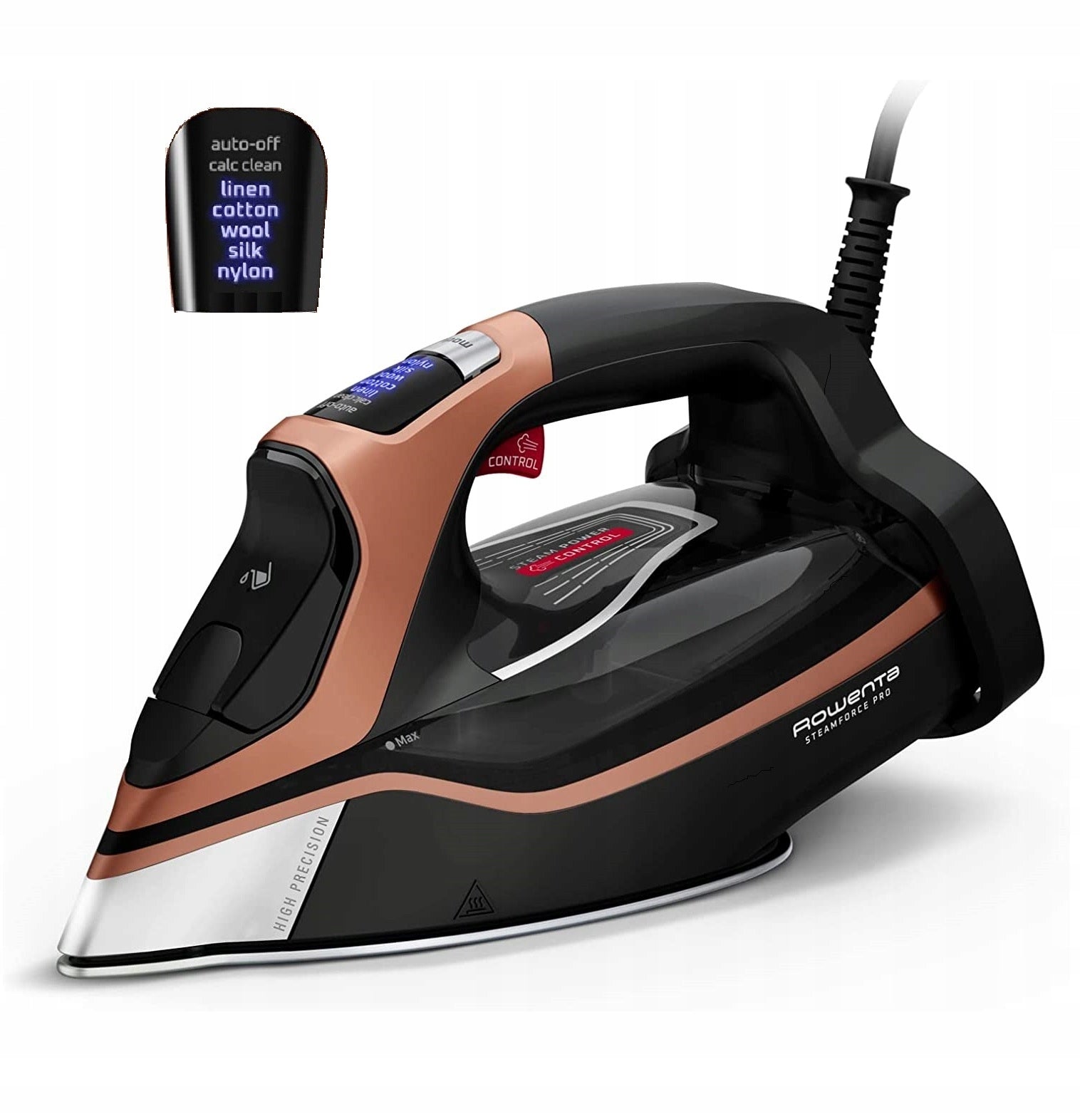 Steam Iron Automatic 3200 Watt Rowenta DW Steamforce Pro