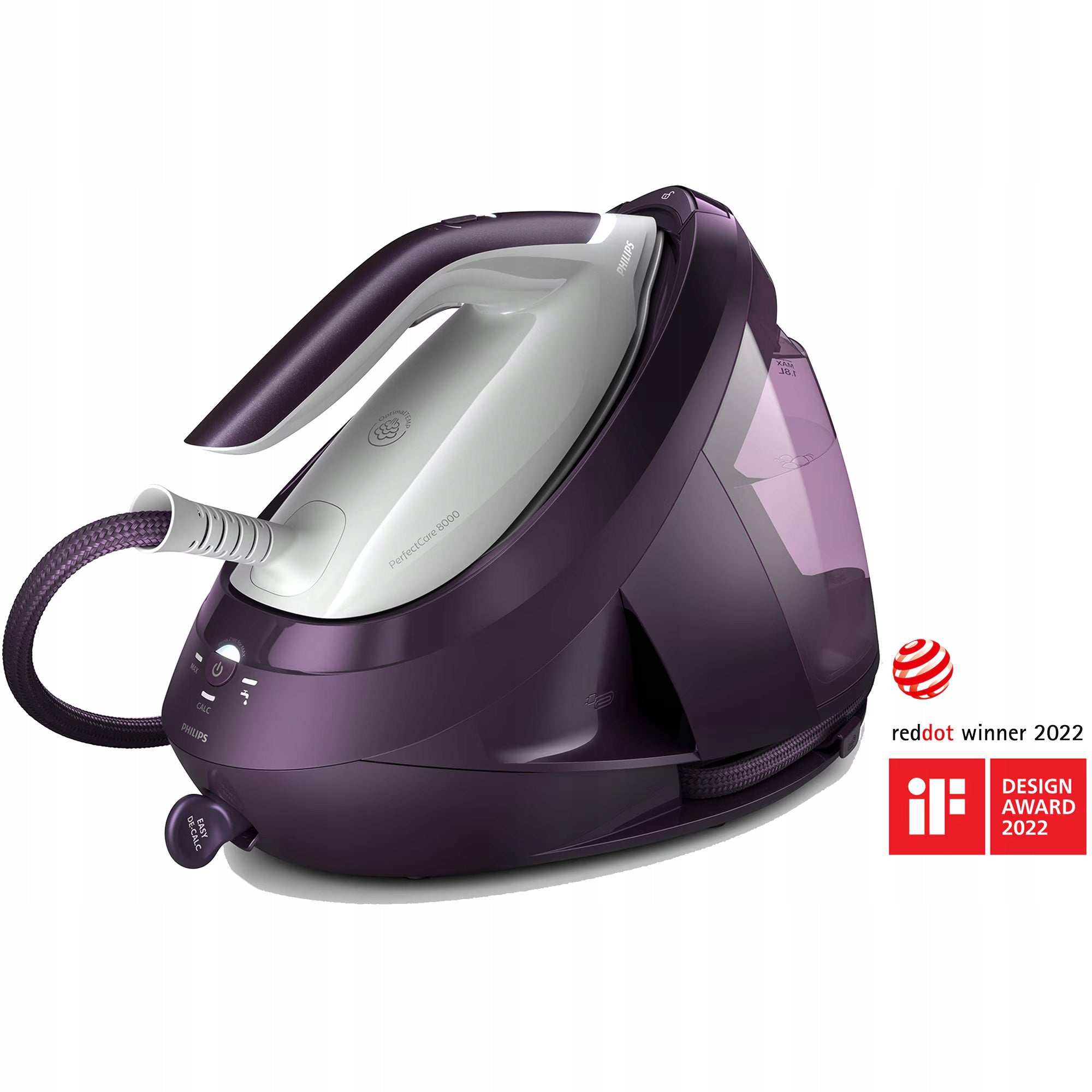 Steam generator 2700W Philips PerfectCare series 8000 purple PSG8050/30 Model PSG8050/30