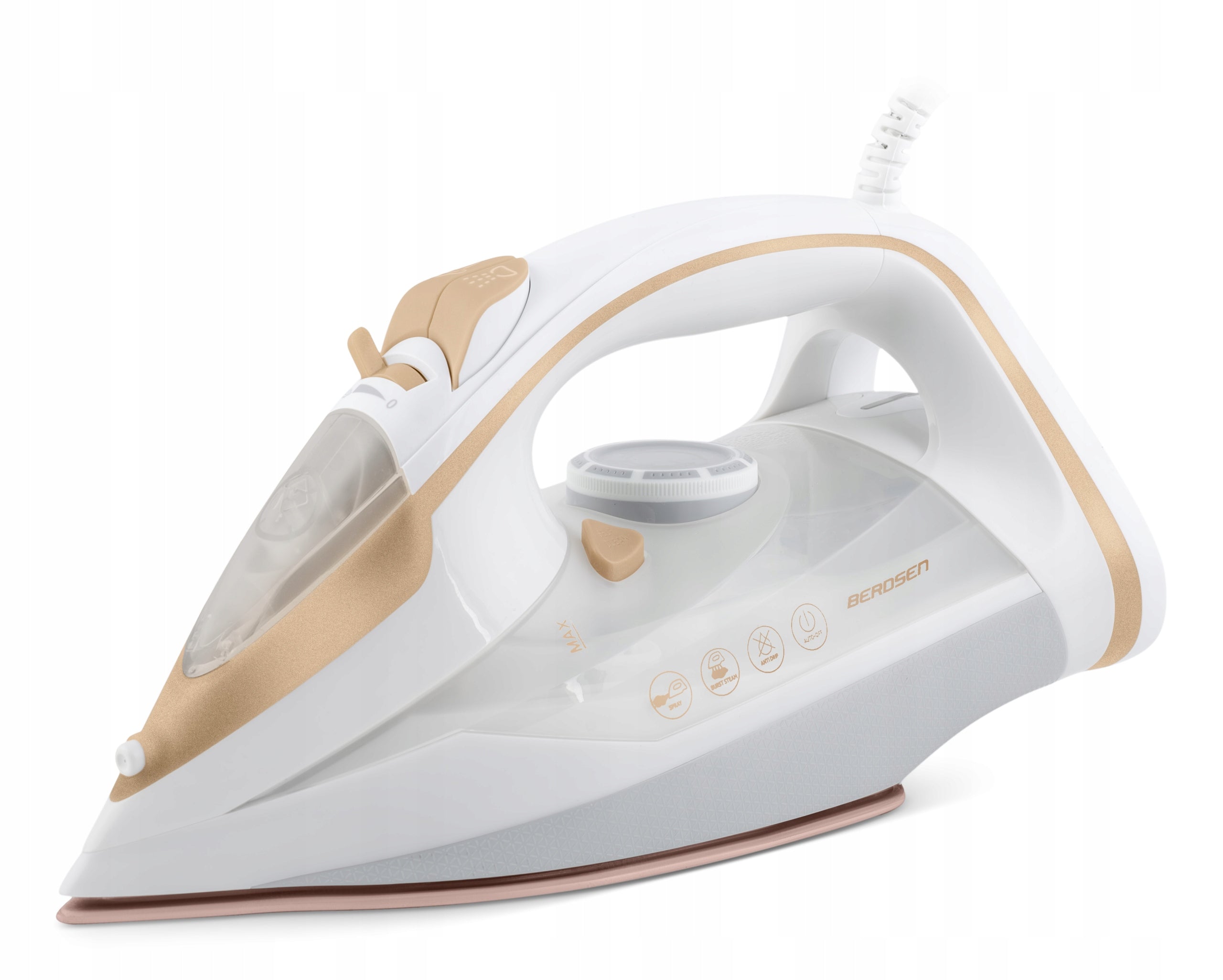 Steam iron 3000W BERDSEN BD-330 ceramic coating vertical operation STRONG EAN (GTIN) 5903890630751