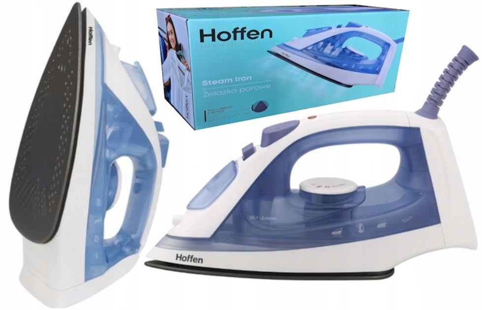Steam iron ANTI-LIMESTONE SYSTEM PIONOYE IRONING HOFFEN STRONG 1950 W