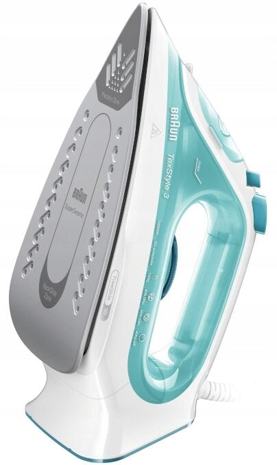 Steam iron BRAUN TexStyle 3 SI3043 GR Turquoise Brand Braun