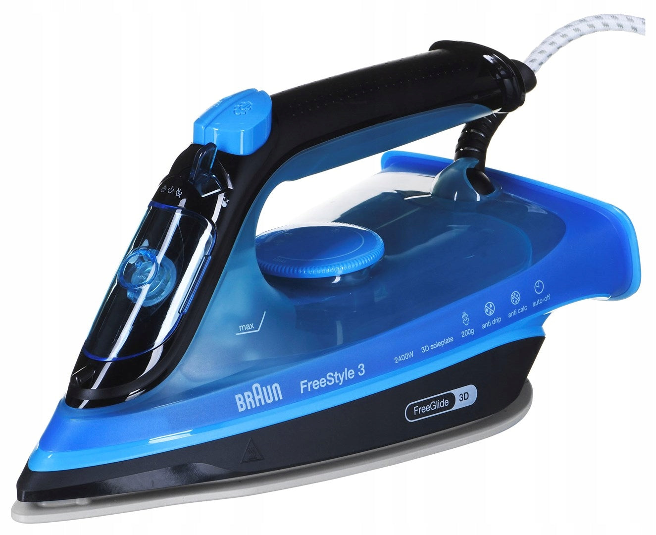 Steam iron Braun FreeStyle 3 FI3194BK 2400W blue-black Manufacturer code FI3194BK