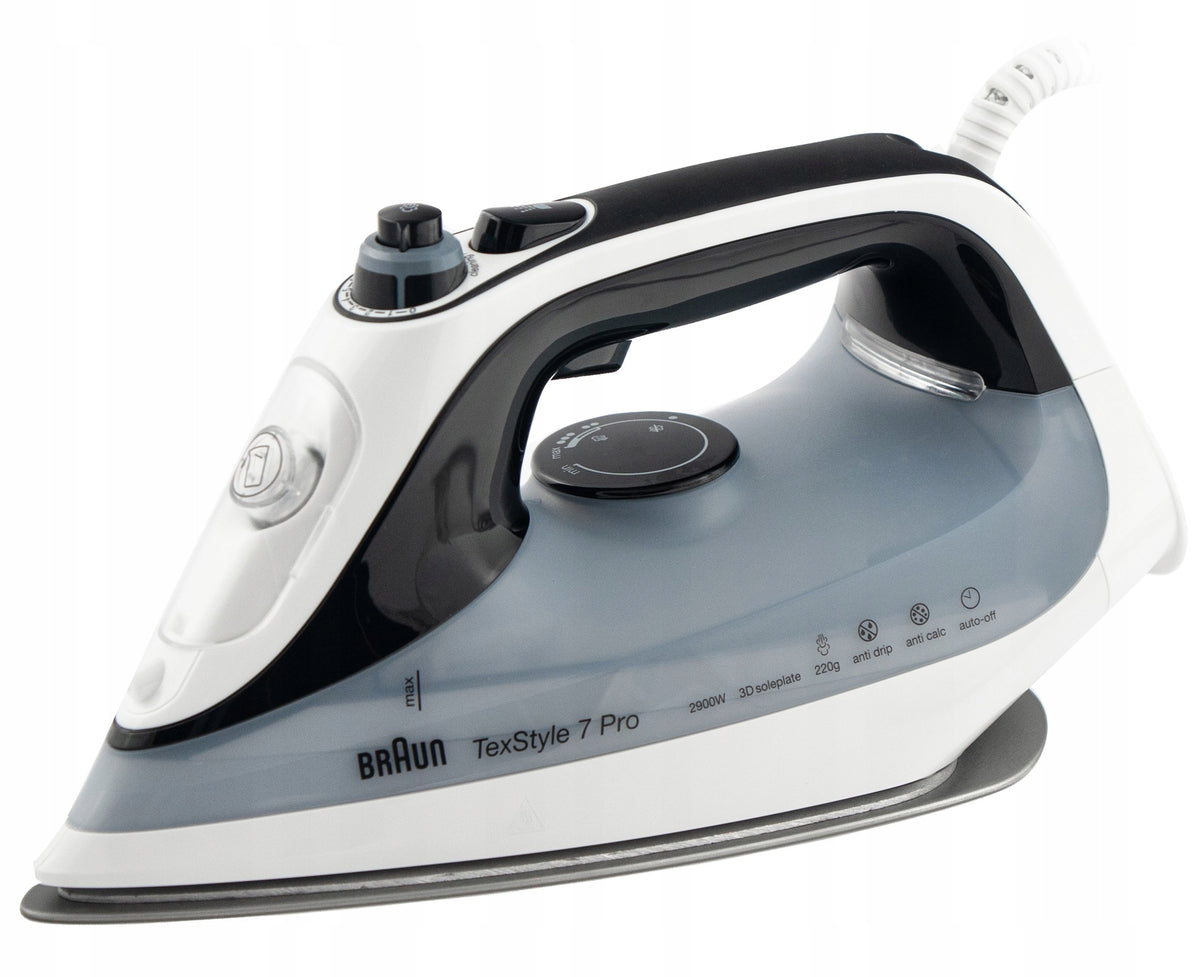 Steam iron Braun SI7149WB 2900W 220g/min Dripping lock Manufacturer code SI7149WB
