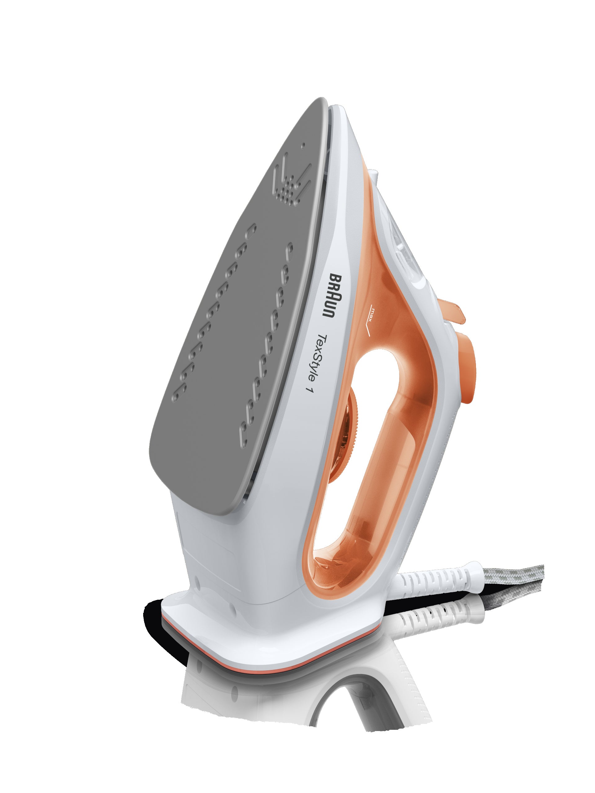 Steam iron Braun TexStyle 1 SI 1009 OR 1900W white-orange Brand Braun