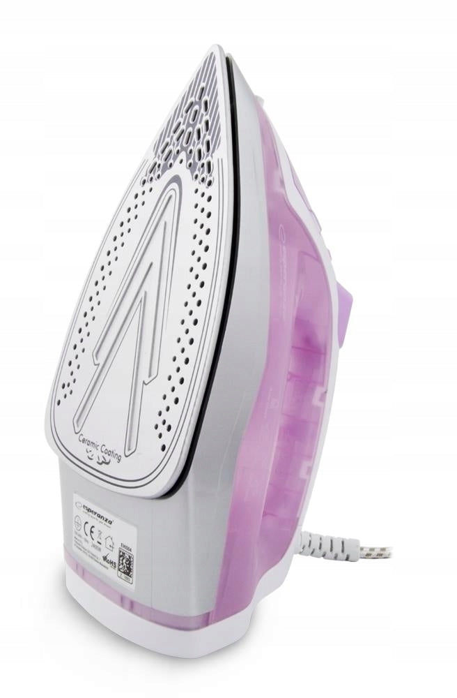 Steam iron Esperanza TULLE Ceramic 2400 W Manufacturer code EHI004