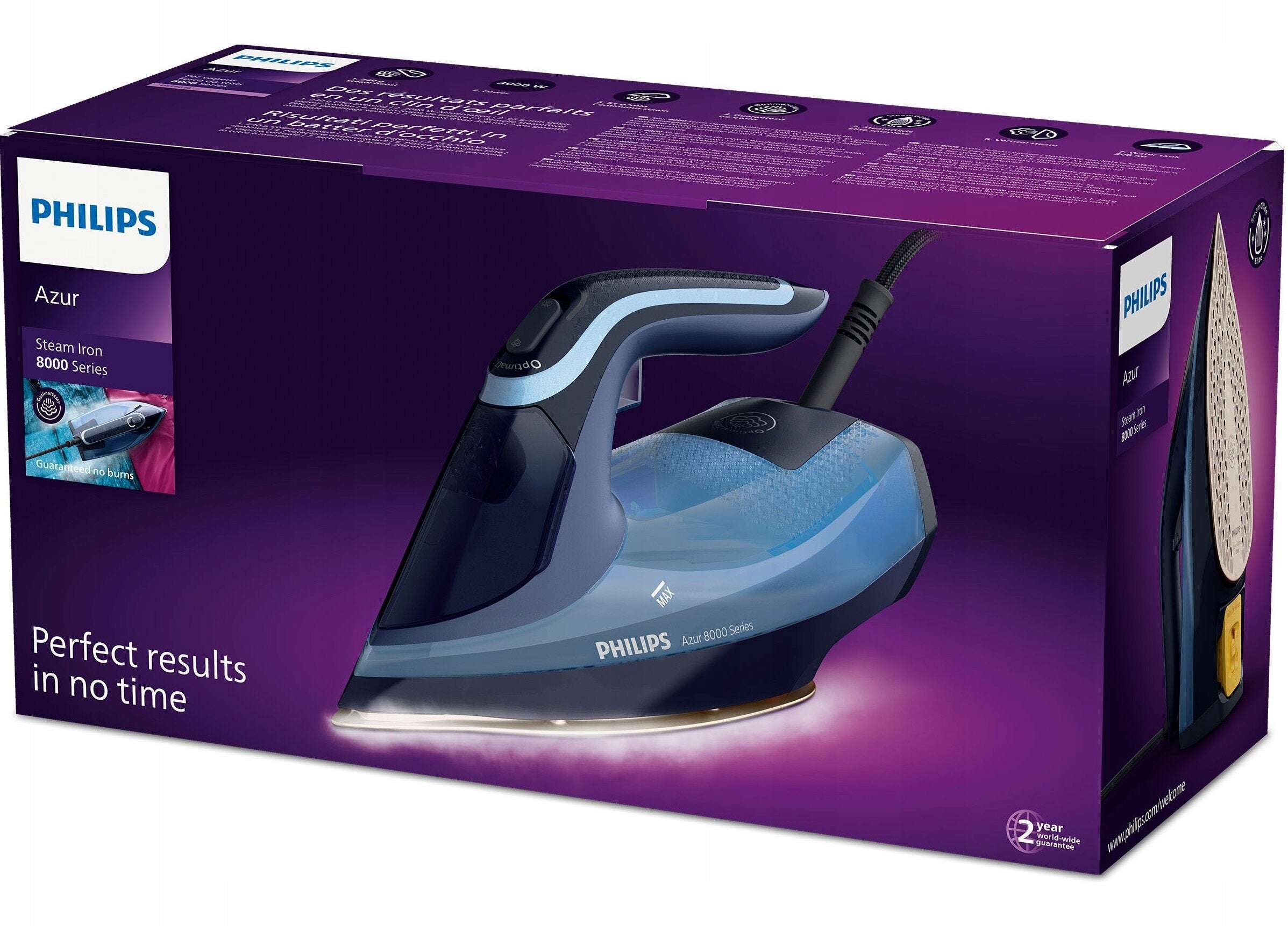 Steam iron Philips Azur Series 8000 DST8020/20