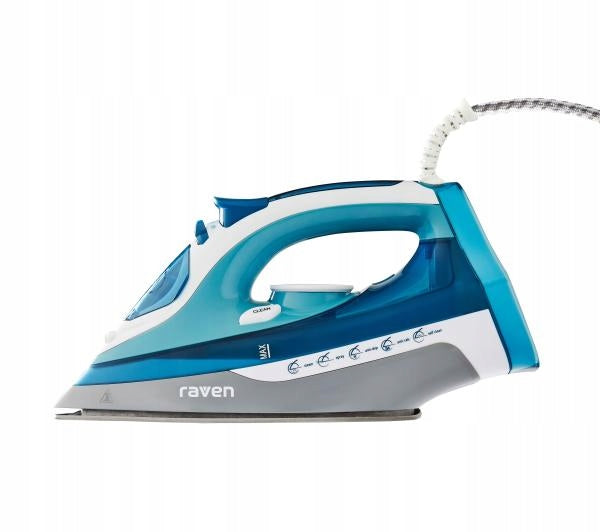 Steam iron RAVEN EZ004X 2800W Dripping lock Packaging status original
