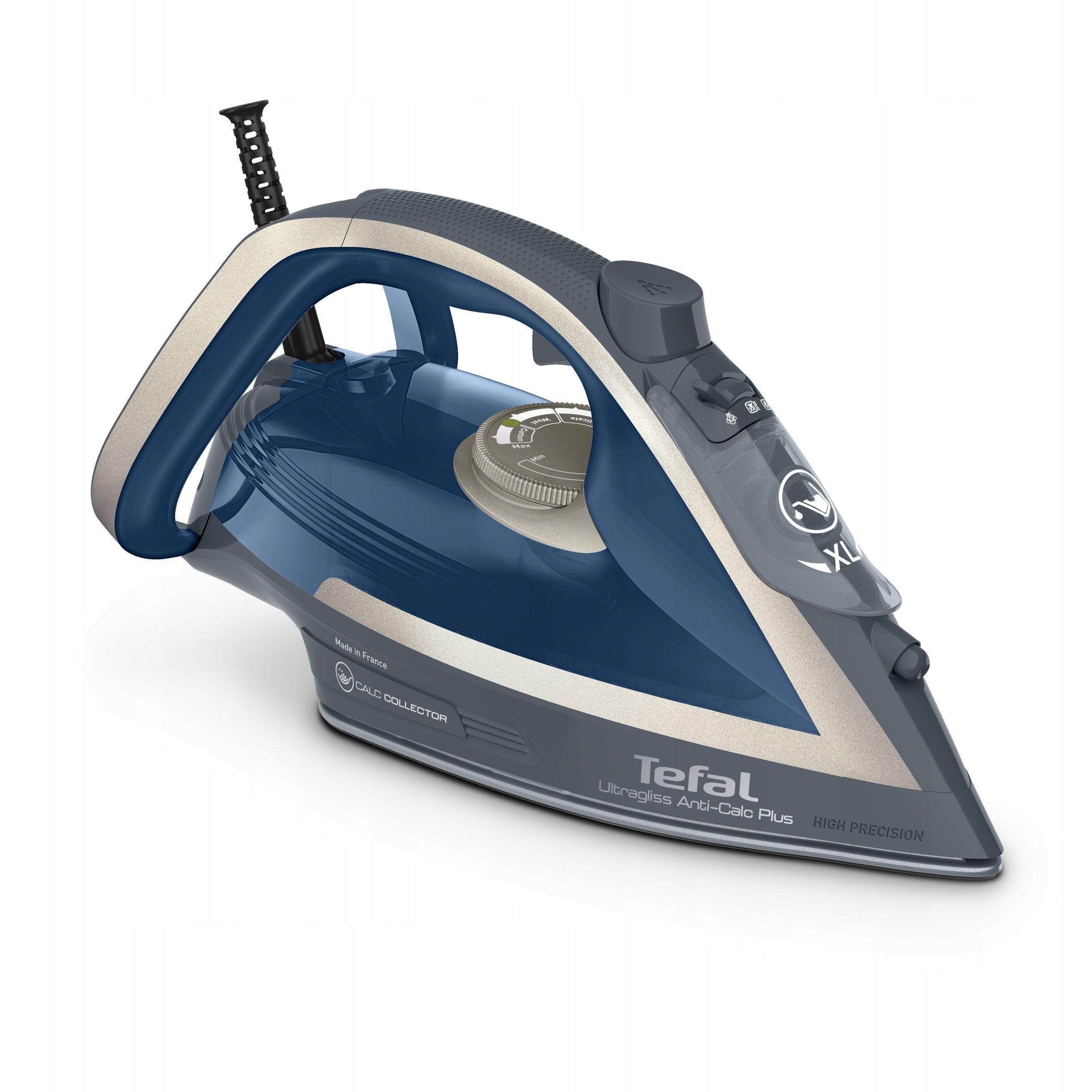 Steam iron TEFAL Ultragliss Plus FV6842 2800W strong steam ejection firefighter Packaging status original